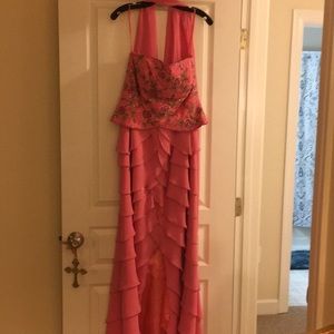 Gorgeous Pink Beaded Gown